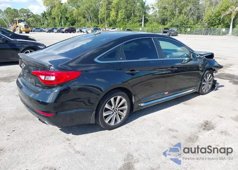 2017 Hyundai Sonata Sport from USA, damaged, VIN 5NPE34AF9HH450817
